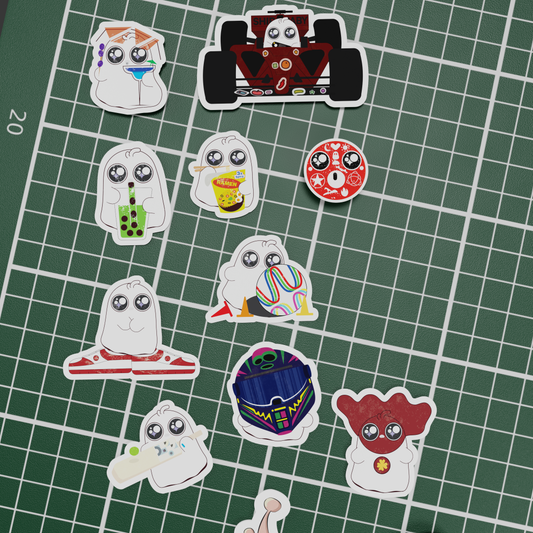 Halloween edition - Ghost minis whole set