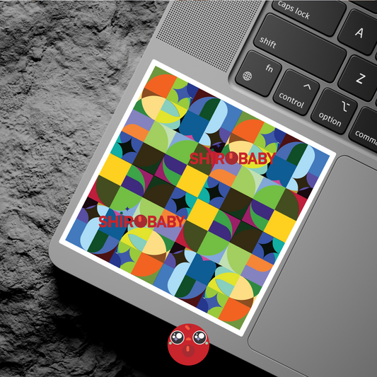 Colorful grid pattern